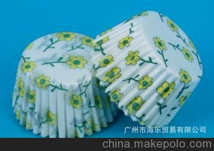 廠家供應(yīng) 彩印環(huán)保 食品安全級 蛋糕托 防油耐高溫蛋糕紙杯