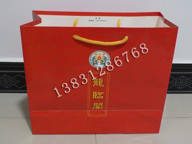 白板紙袋，手提紙袋