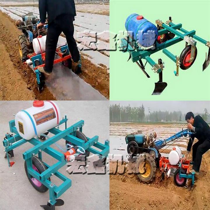 農用覆膜機? 化葦起壟覆膜機 山東曲阜生產噴藥覆膜機