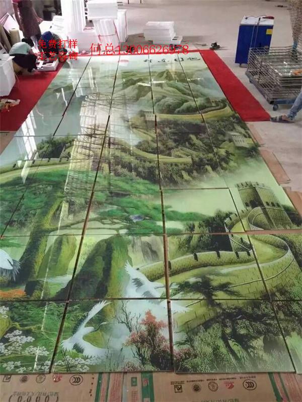 數碼產品彩印機，能在玻璃上印圖案的彩印設備