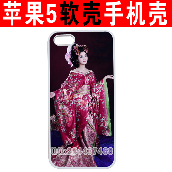 IPHONE5手機素材TPU手機保護套熱轉(zhuǎn)印手機殼批發(fā)