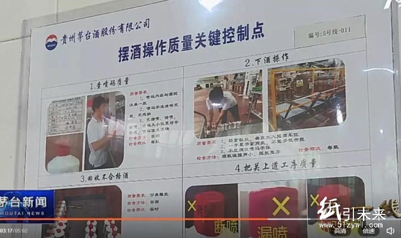 茅臺是怎樣包出來的?包裝上有一個小黑點都不行